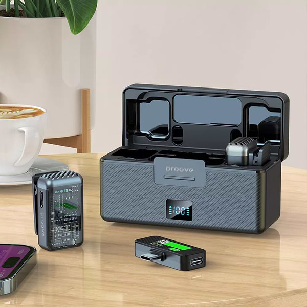 Фото - Мікрофон для смартфона Proove Ripple black (PRWM00002001)