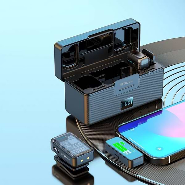 Фото - Мікрофон для смартфона Proove Ripple black (PRWM00002001)