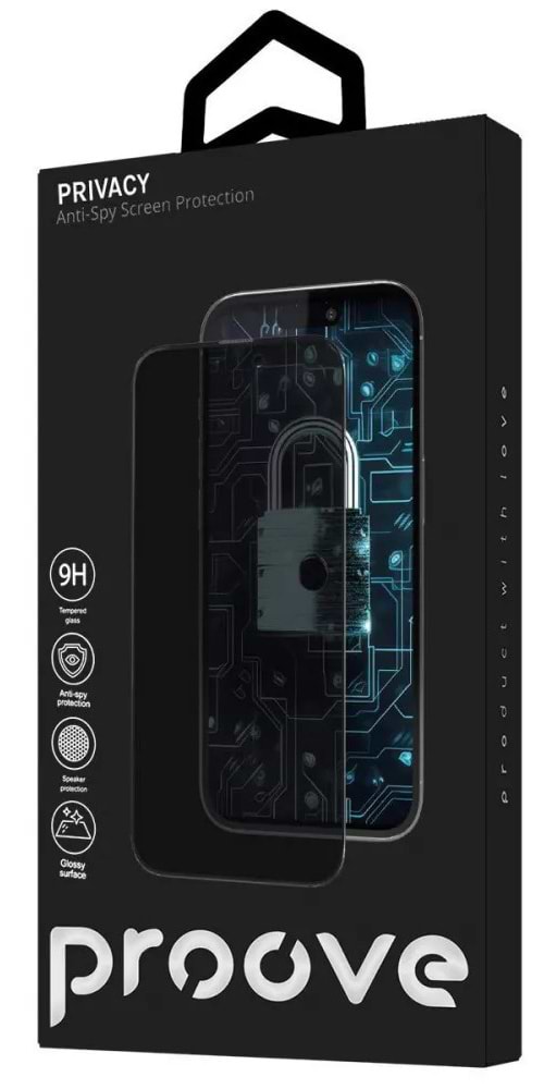Фото - Захисне скло для смартфону Proove Privacy iPhone 14 Pro Black