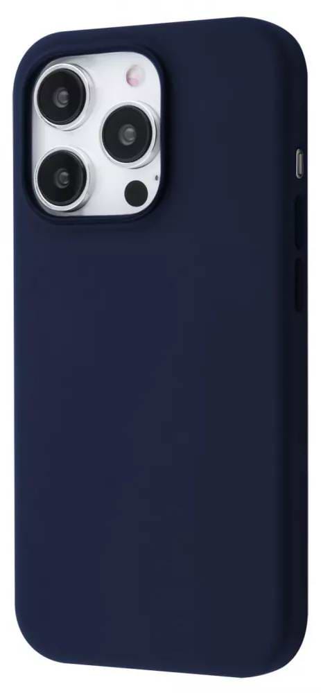Чехол для смартфона Silicone Case with Magnetic Ring iPhone 14 Pro Max Storm Blue - Фото 1