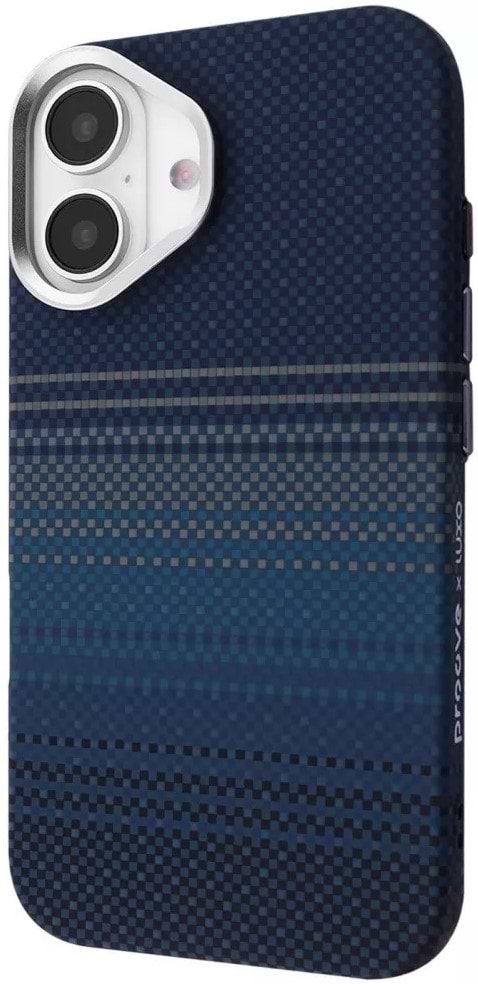 Чехол для смартфона Proove Gleam Case with Magnetic Ring iPhone 17 Blue stripes (651800807)