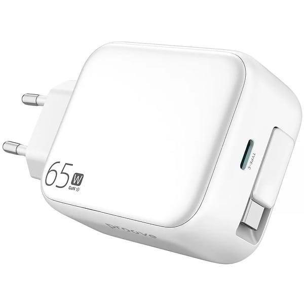 Фото - Мережевий зарядний пристрій Proove Fixtape GaN Type-C 65W white (WCFP65010202)