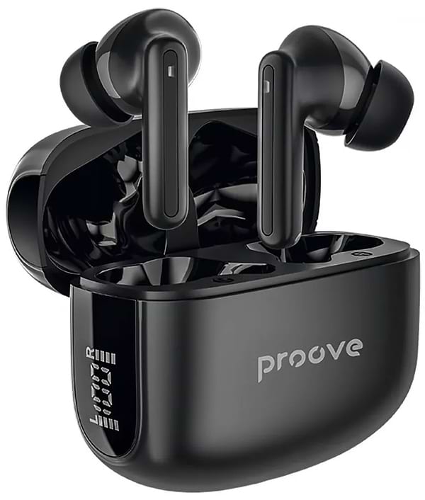 Фото - Наушники вкладыши беспроводные TWS Proove Tempo TWS with ANC (APP) black (TWTM0001AP01)