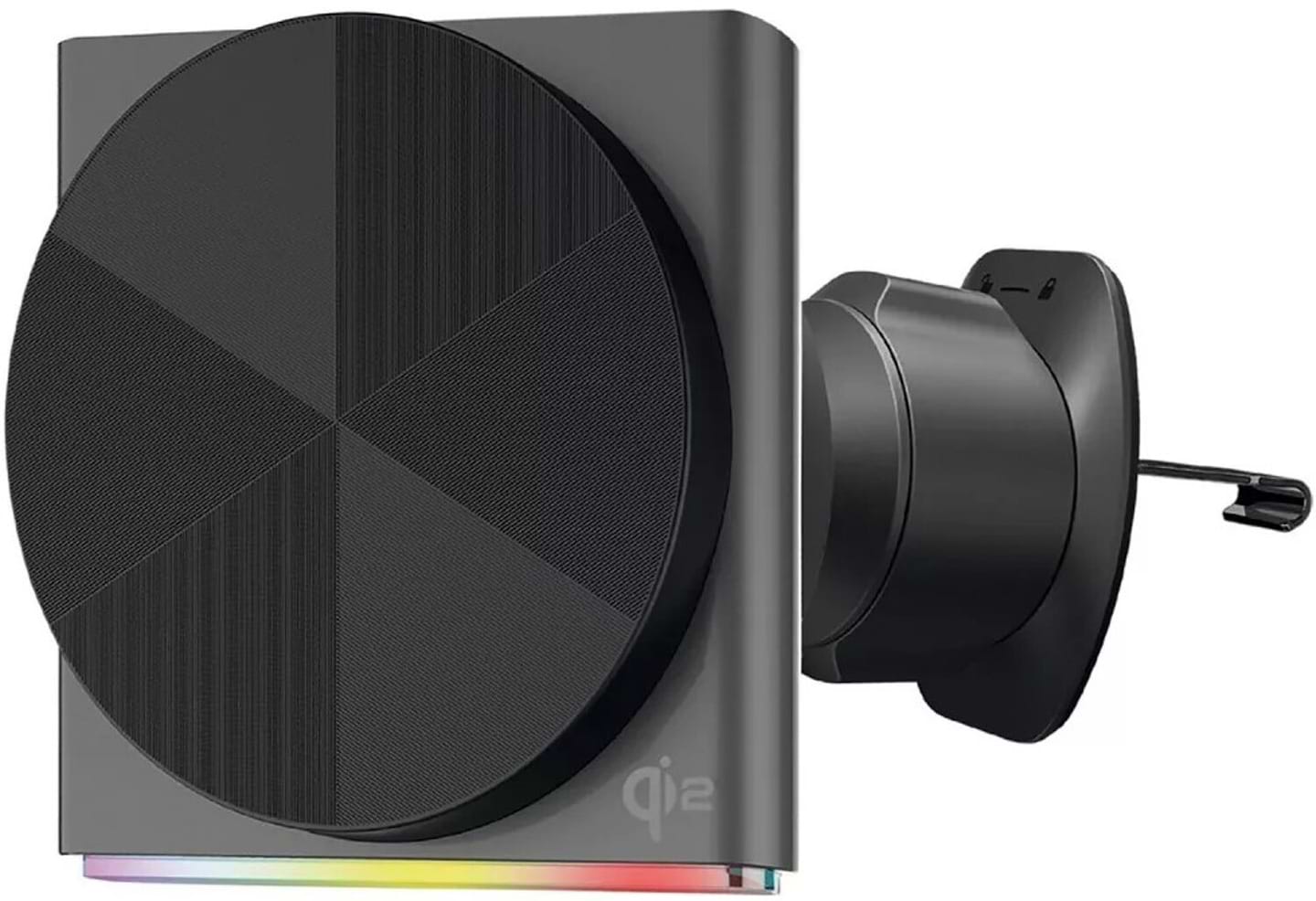 Автотримач з бездротовою зарядкою Proove Neostorm QI2 15W gray (WHNS15002003) - Фото 1