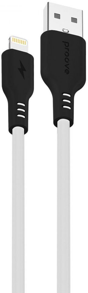 Кабель Proove Rebirth Lightning 2.4A (1m) White (CCRE60001102)