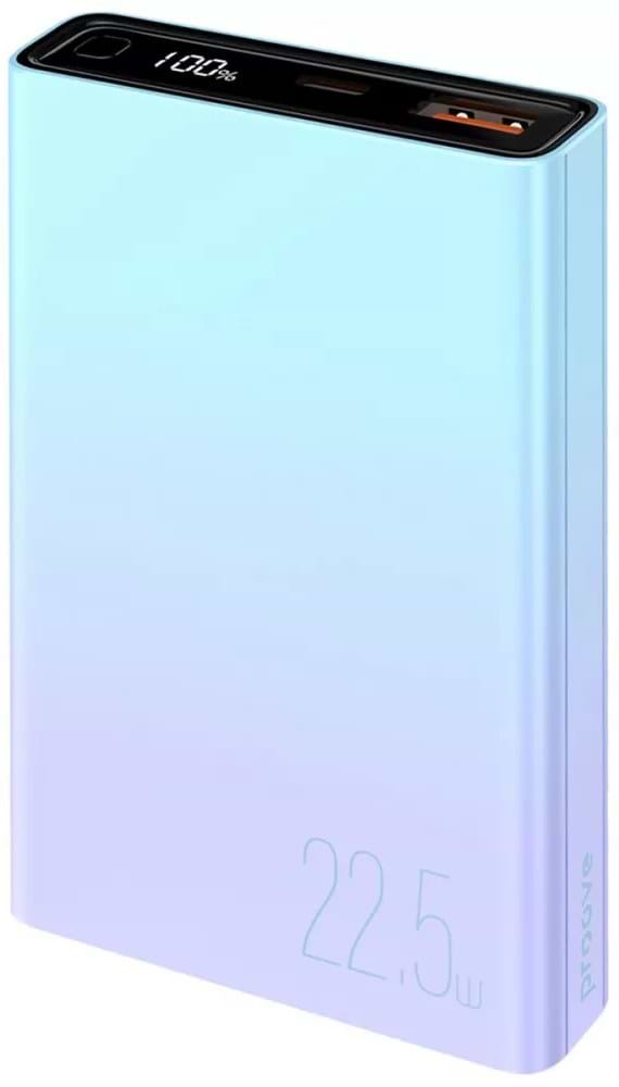 Батарея мобильная Proove Hyper Flux 22.5W 10000mAh Gradient (PBH120120009) - Фото 1
