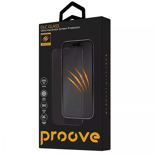 Фото - Захисне скло для смартфону Proove DLC iPhone 14 Pro/15/16 Black (PGDLCI14P001)