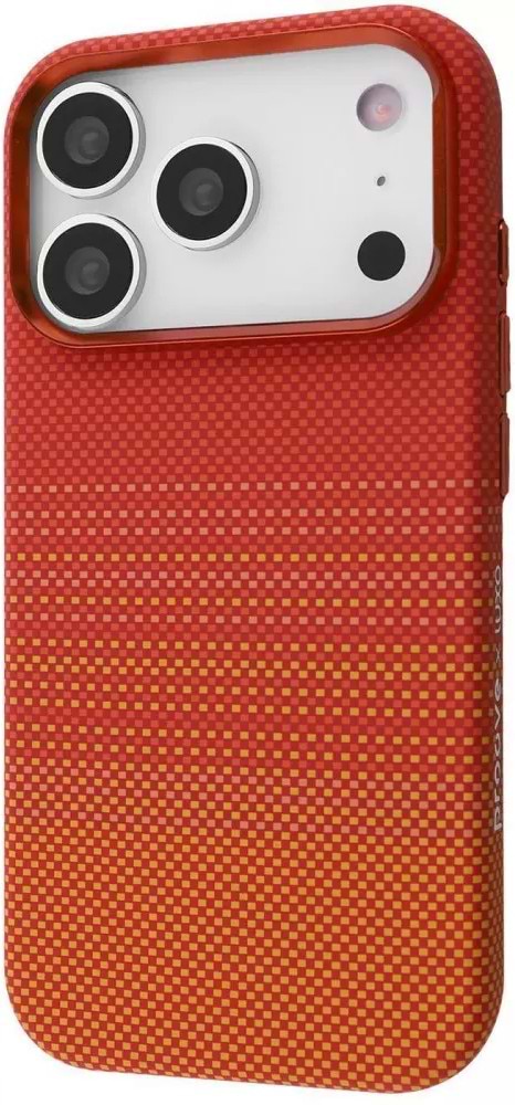 Чохол для смартфону Proove Gleam Case with Magnetic Ring iPhone 17 Pro orange stripes (PCGCIP17P080)