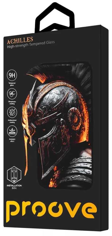 Фото - Захисне скло для смартфону Proove Achilles Installation Box iPhone 16 Pro Max black (PGPAIB16PM01)