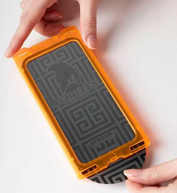 Фото - Захисне скло для смартфону Proove Achilles Installation Box iPhone 15 Pro Max black (PGPAIB15PM01)