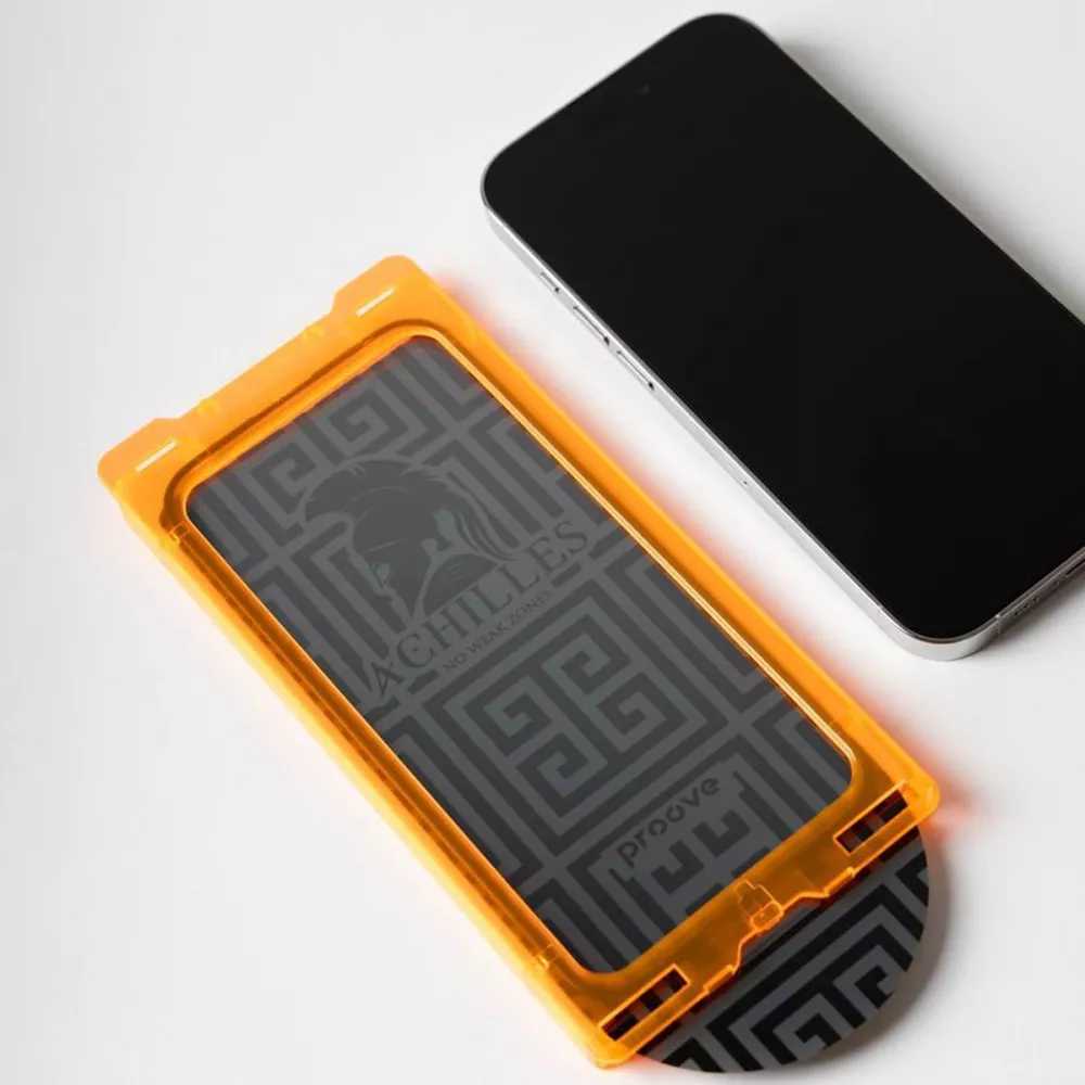 Фото - Захисне скло для смартфону Proove Achilles Installation Box iPhone 15 Pro Max black (PGPAIB15PM01)