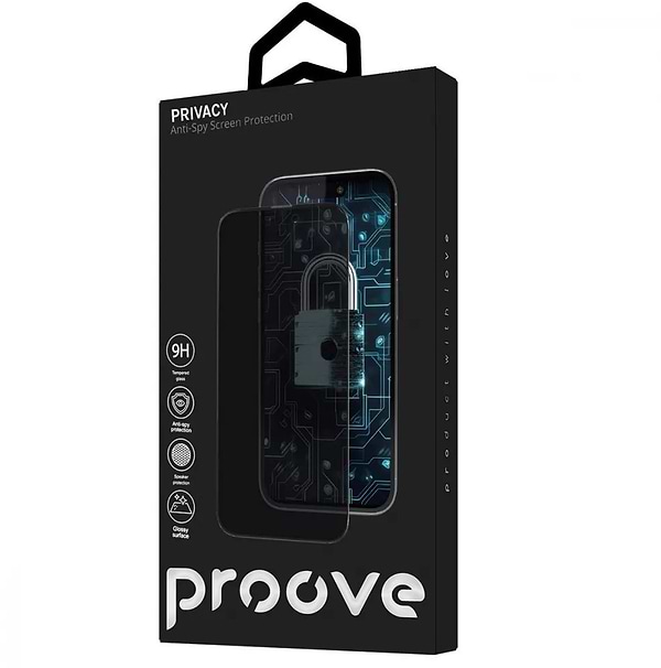 Фото - Захисне скло для смартфону Proove Privacy iPhone 17 Air black (PGPPRI17A001)