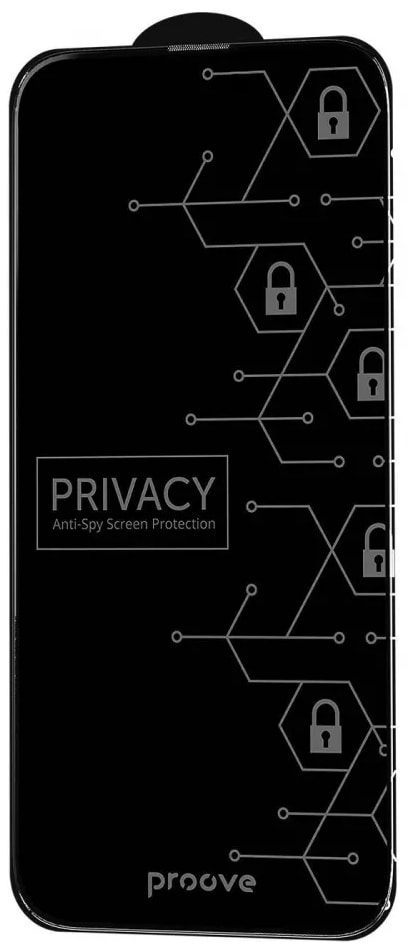 Фото - Захисне скло для смартфону Proove Privacy iPhone 17 Air black (PGPPRI17A001)