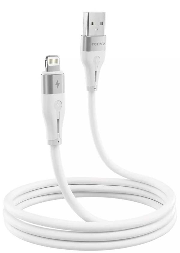 Фото - Кабель Proove Soft Silicone Lightning 2.4A 1m White (492020003)