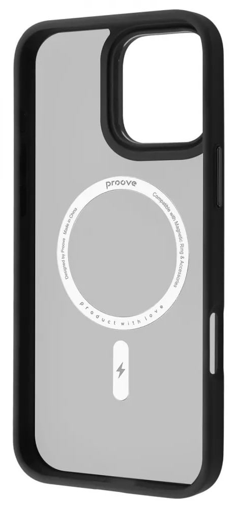 Фото - Чехол для смартфона Proove Case with Magnetic Ring iPhone 16 Pro Max Black (PCECIP16PM02)