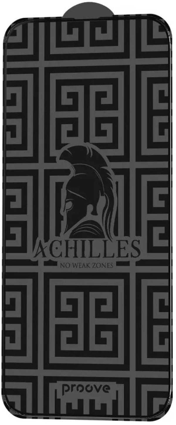 Фото - Захисне скло для смартфону Proove Achilles iPhone 14 Pro/15/16 Black (PGPAIP14P001)