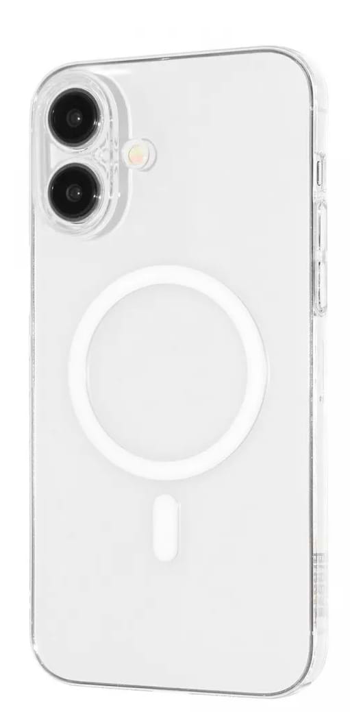Чехол для смартфона Proove Crystal Case with Magnetic Ring iPhone 16 Transparent (PCCCIP160001) - Фото 1