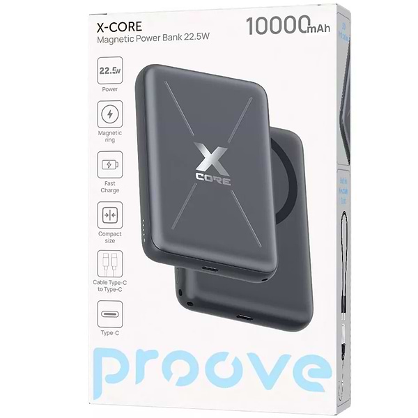 Фото - Батарея мобильная Proove X-Core 22.5W 10000mAh Purple (PNXC22010009)