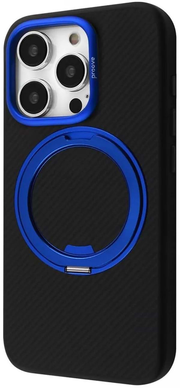 Фото - Чохол для смартфону Proove Reinforce Case with Magnetic Ring iPhone 16 Pro blue (PCREIP16P012)