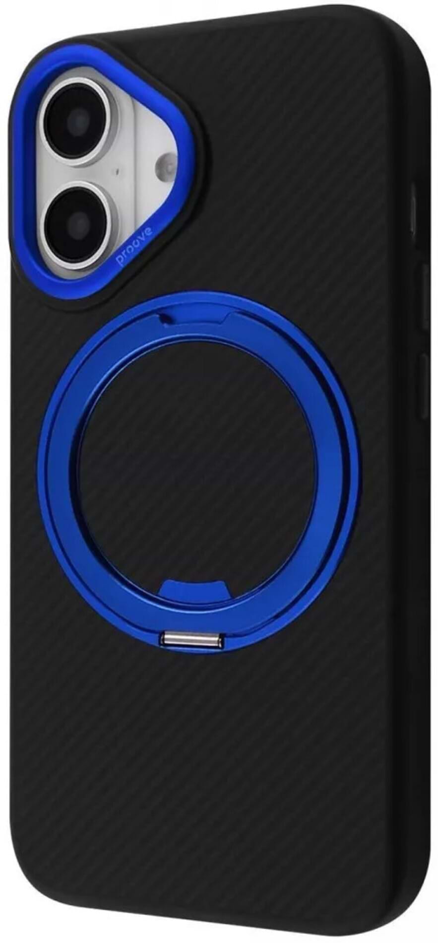 Чехол для смартфона Proove Reinforce Case with Magnetic Ring iPhone 16 blue (PCREIP160012) - Фото 1