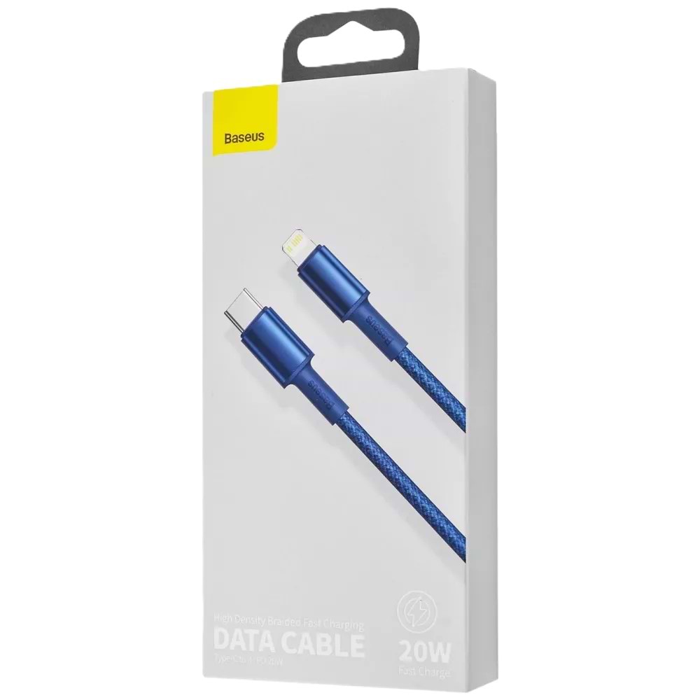 Кабель Baseus High Density Braided Type-C to Lightning PD 20W 2m (CATLGD-A02)