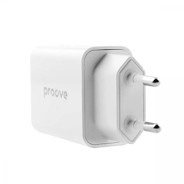 Фото - Сетевое зарядное устройство Proove Rapid 20W Type-C + USB White (349150003)