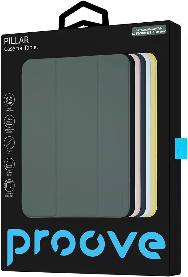 Фото - Чехол для планшета Proove Pillar Case Samsung Galaxy Tab S9 FE/S10 FE/S10 Lite 10,9" Light Blue (PCPTSG10FE17)