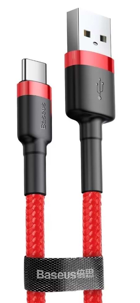 Фото - Кабель Baseus Cafule Type-C 3A 0.5m (CATKLF-A09)