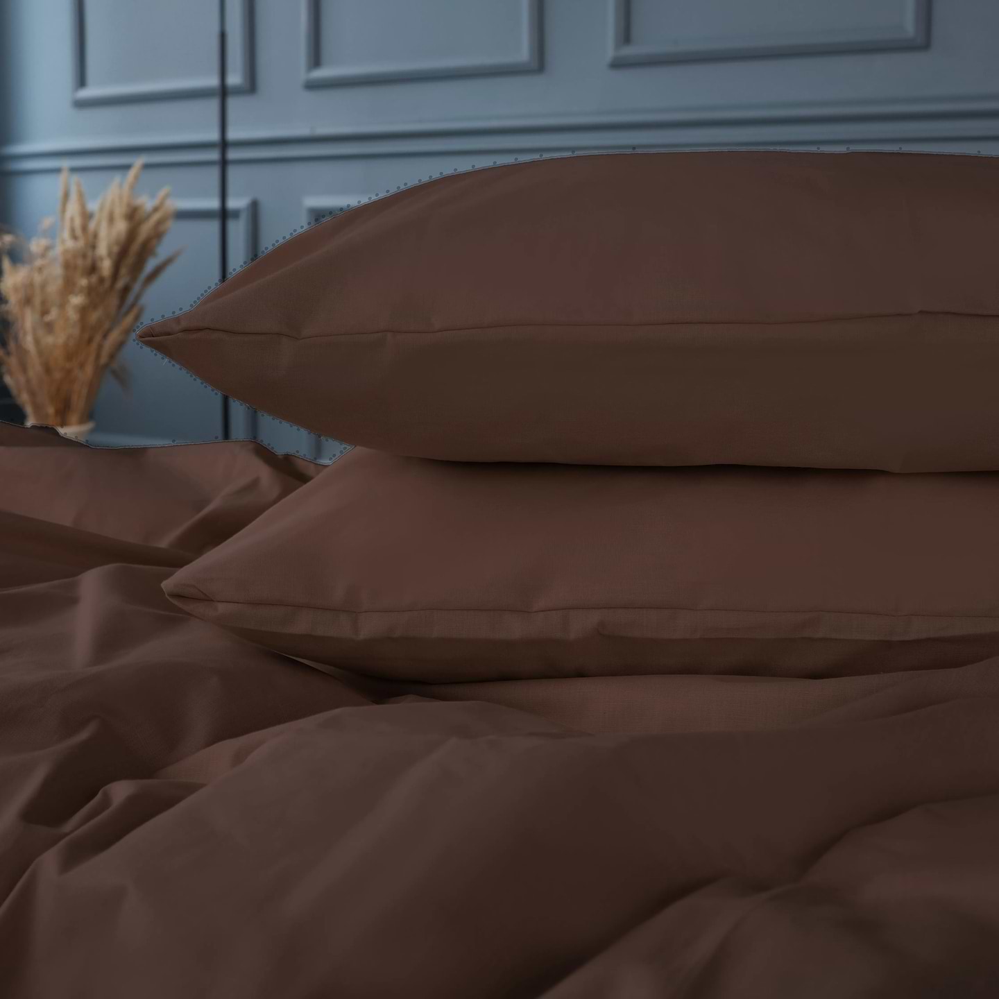 Наволочка MirSon 19-1217 Chocolate Perla 70х70 (2200000953292)