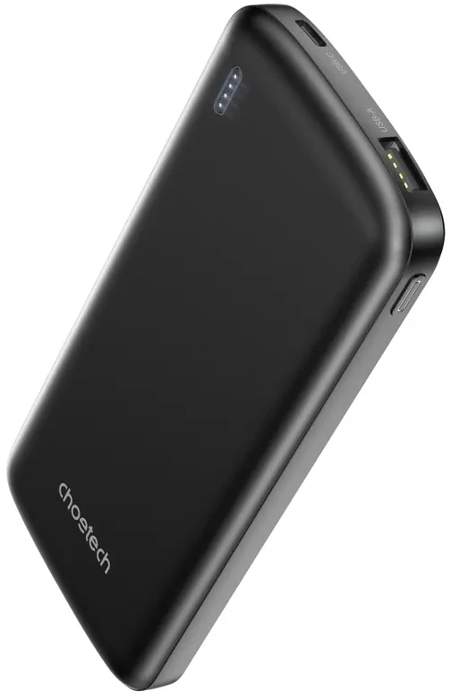 Батарея мобільна Choetech 10000mAh 12W USB-A,USB-C (B850-ACBK)