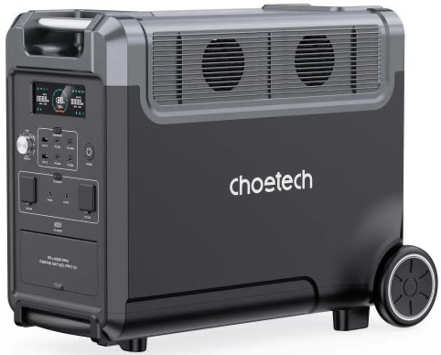 Зарядна станція універсальна Choetech 3600Вт (BS009-EU-BK)