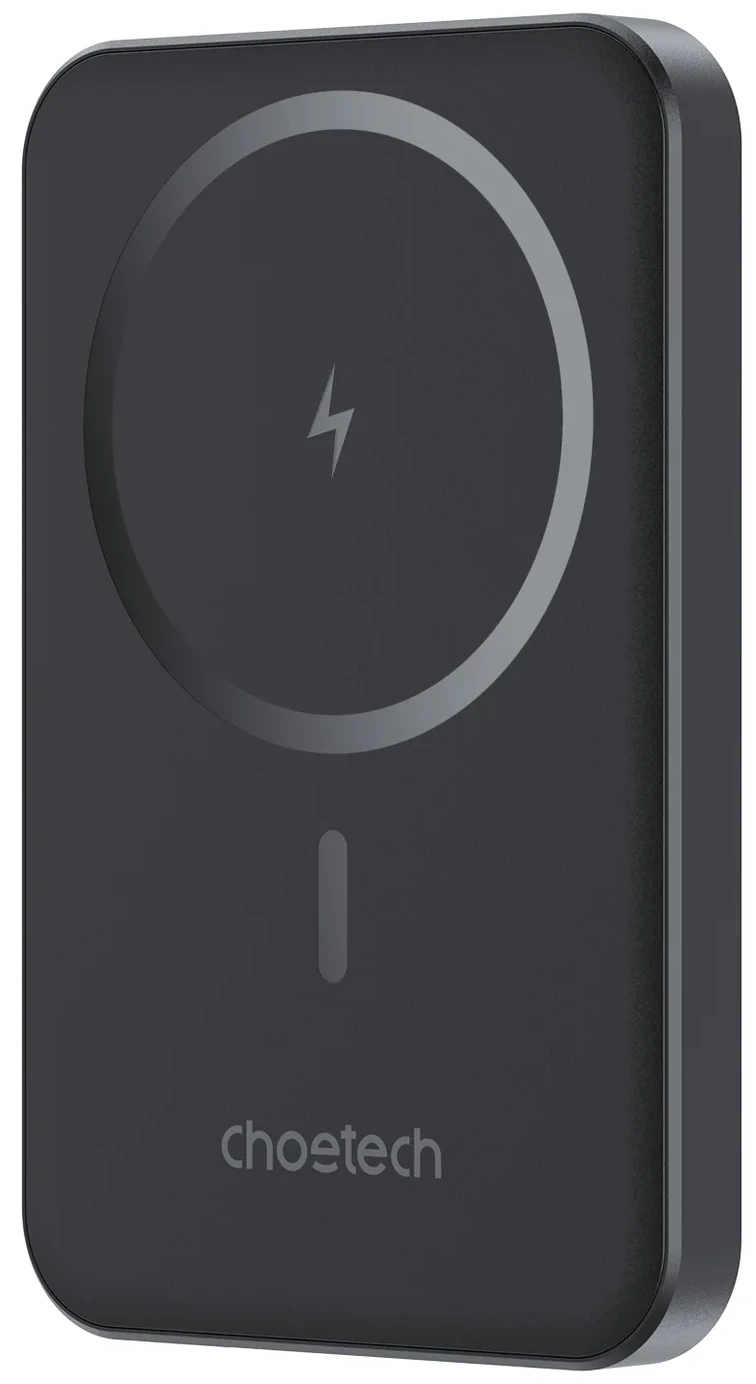 Батарея мобильная Choetech Magnetic Wireless 5000mAh 20W PD Qi-15W USB-C (B709-CCBK)