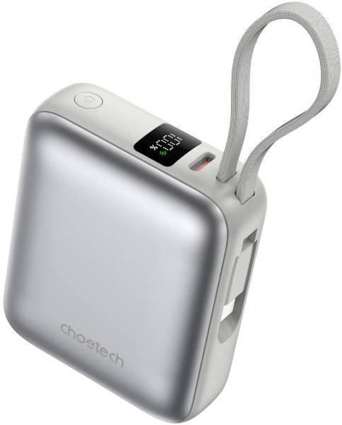 Батарея мобильная Choetech 10000mAh 35W PD3.0 USB-C (B832-GY)
