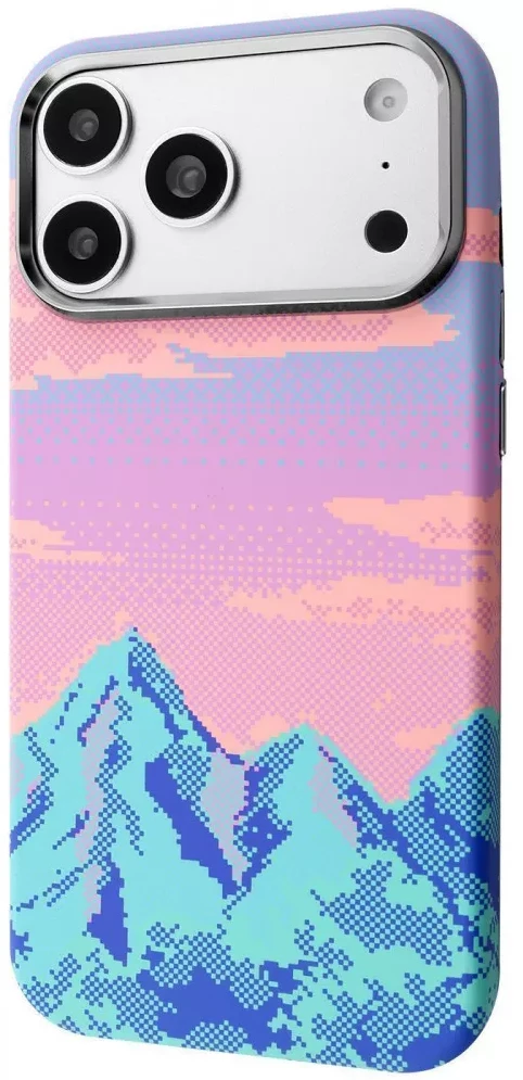 Чохол для смартфона Proove Pixel Case with Magnetic Ring iPhone 17 Pro Max/18 Pro Max pink sunset (PCPXIP17PMC4)