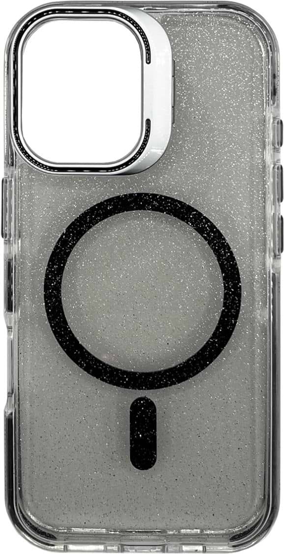 Чехол для смартфона BeCover FIBRA Star Shine with MagSafe for Apple iPhone 17 Black (715411)