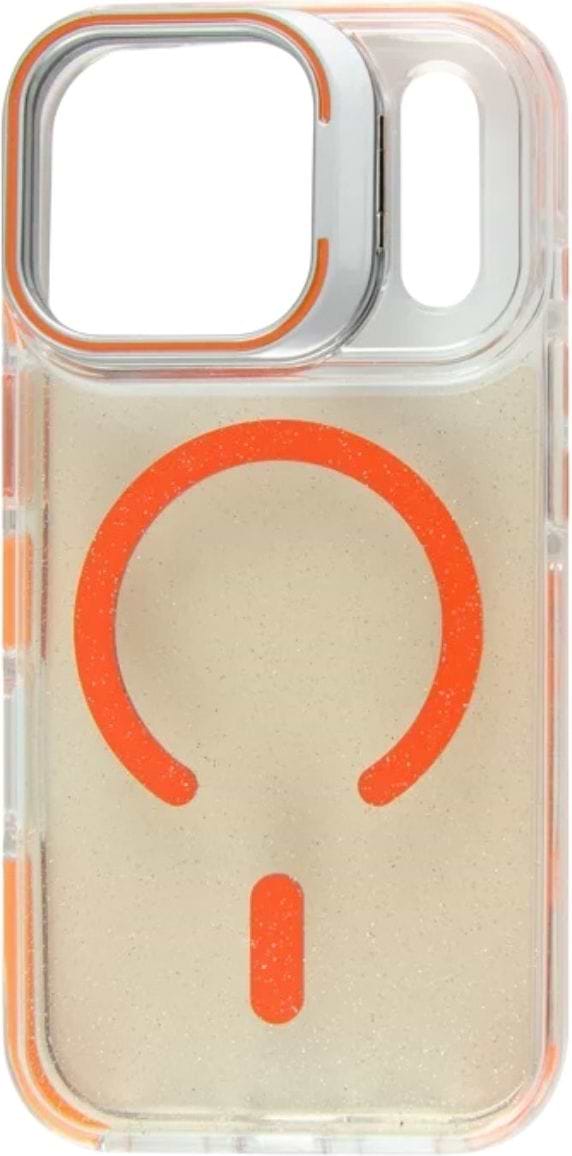 Чохол для смартфону BeCover FIBRA Star Shine with MagSafe for Apple iPhone 17 Pro Max Orange (715436)