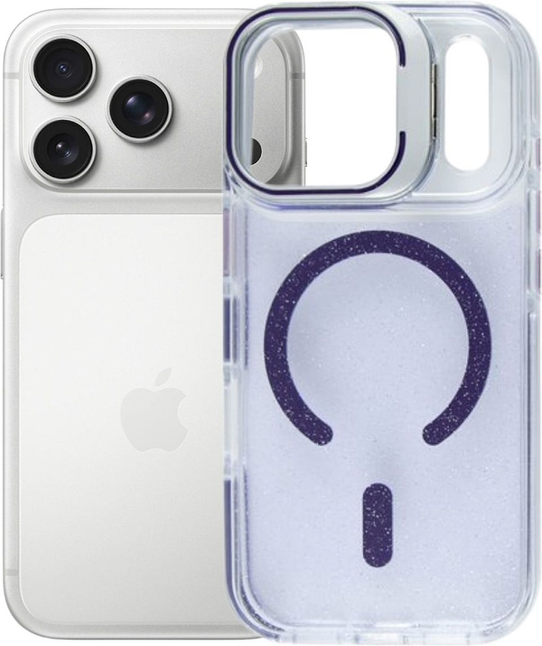 Фото - Чохол для смартфону BeCover FIBRA Star Shine with MagSafe for Apple iPhone 17 Pro Max Purple (715437)