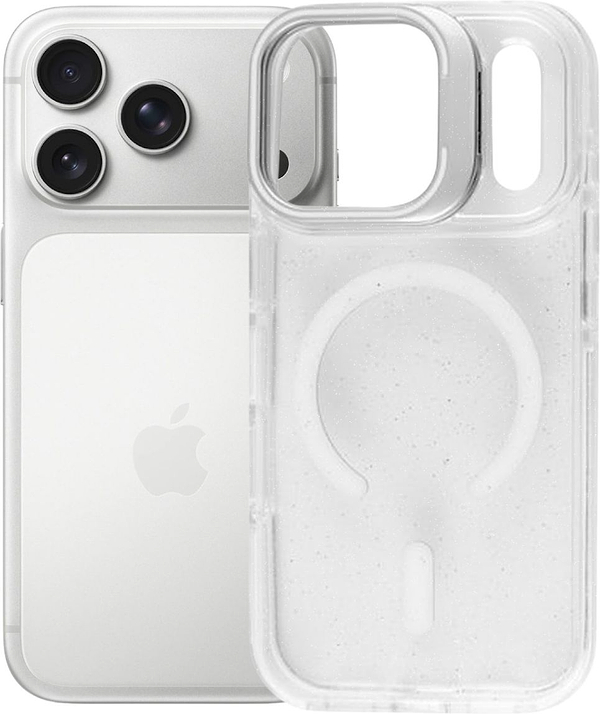 Фото - Чохол для смартфону BeCover FIBRA Star Shine with MagSafe for Apple iPhone 17 Pro Max White (715438)