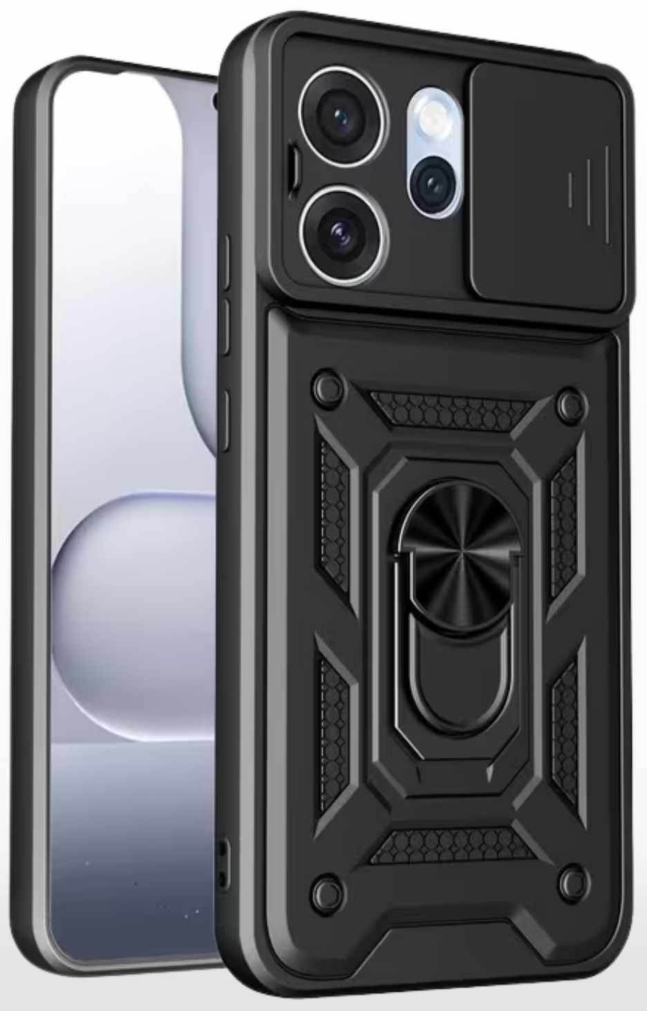 Чохол для смартфону BeCover for Oppo Reno15 FS Black (716289)