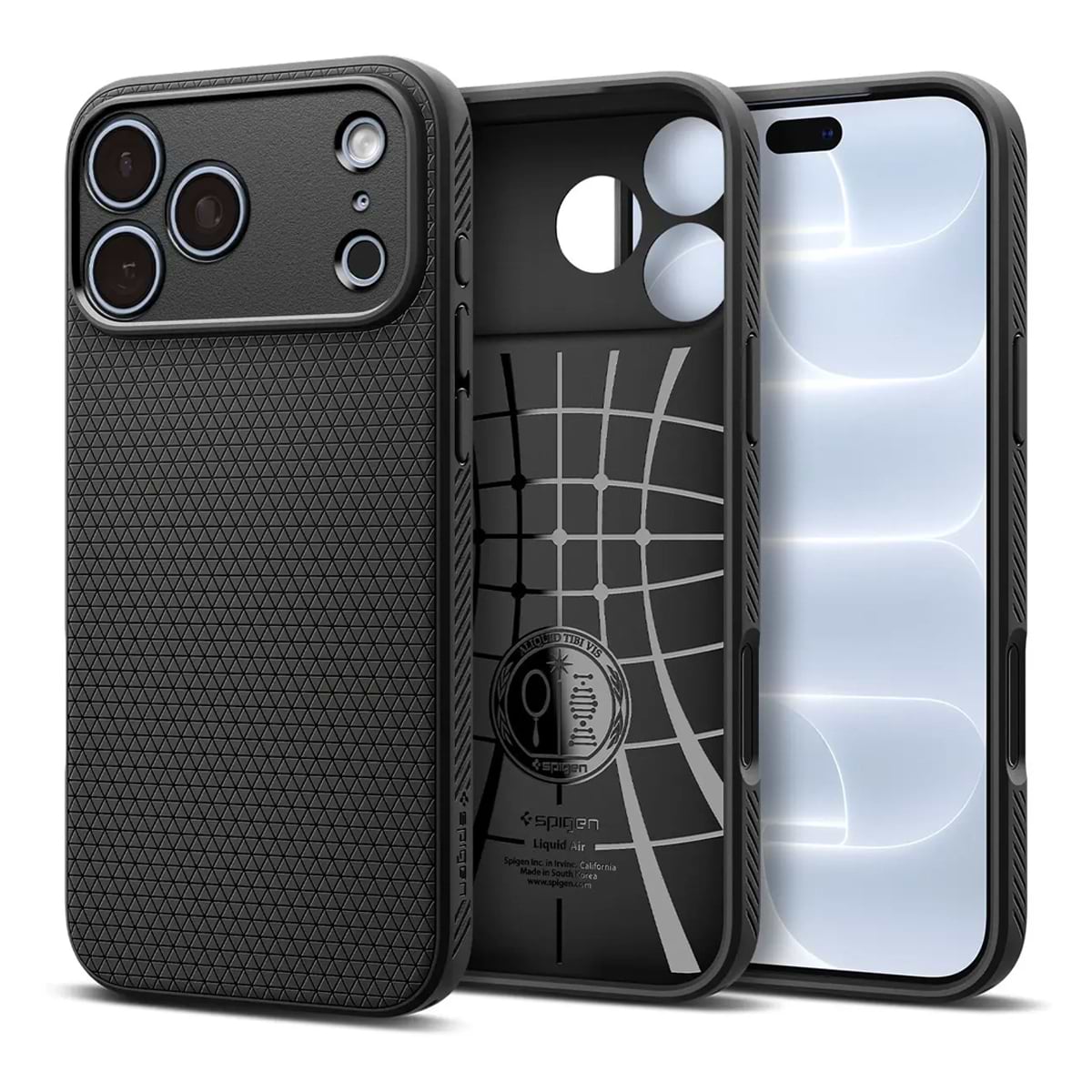 Чохол для смартфона Spigen Liquid Air for iPhone 18 Pro Max/17 Pro Max Matte Black (ACS12111)