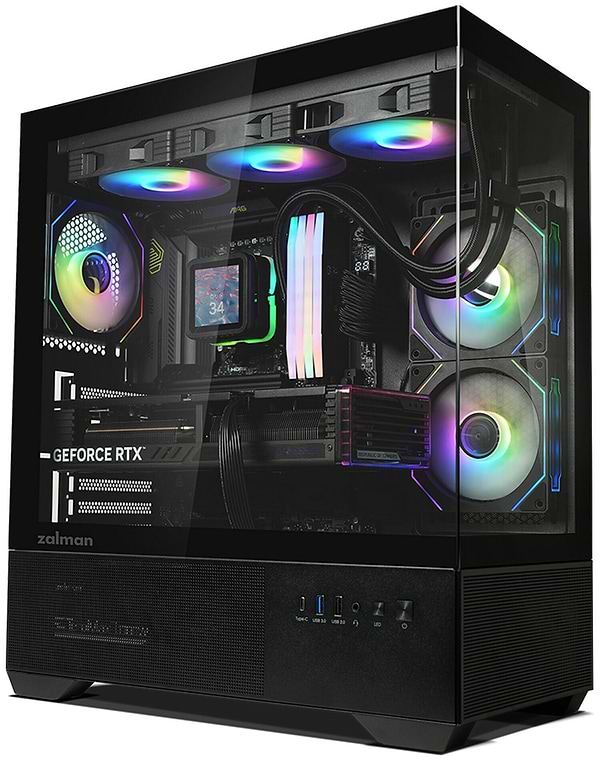 Фото - Корпус Zalman Chronix Black без БП