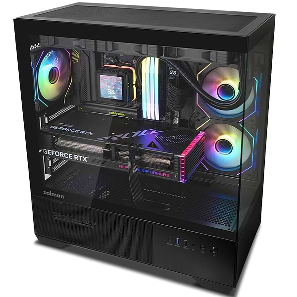 Фото - Корпус Zalman Chronix Black без БП
