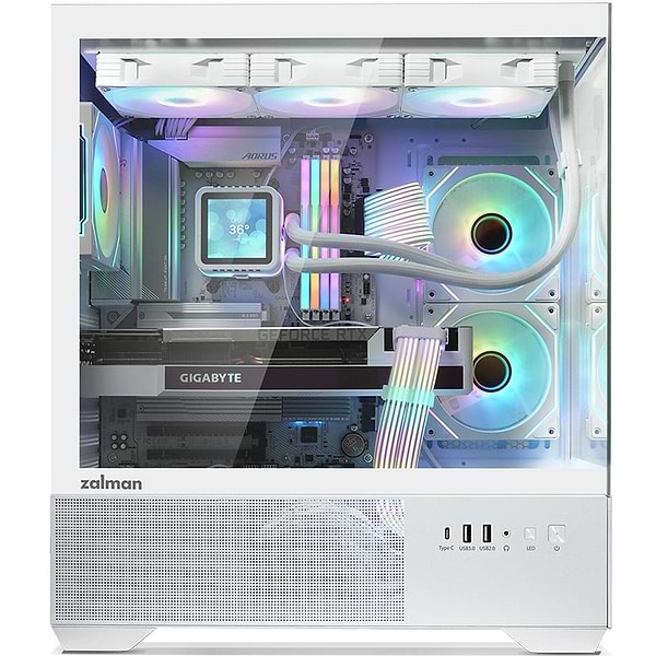 Фото - Корпус Zalman Chronix White без БП