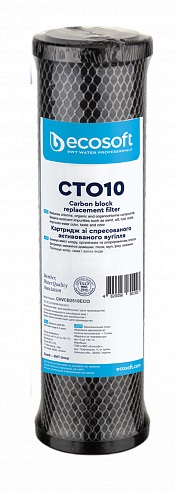 Фото - Картридж для фільтру проточного Ecosoft 2.5х10'' (CHVCB2510ECO)