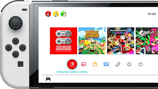 Фото - Игровая приставка портативная Nintendo Switch OLED (White)