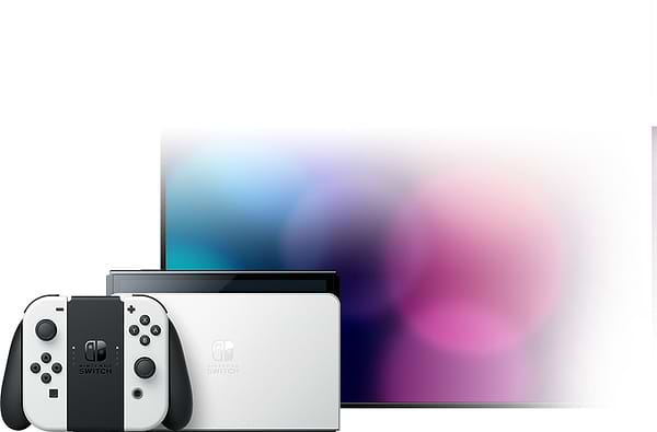 Фото - Игровая приставка портативная Nintendo Switch OLED (White)