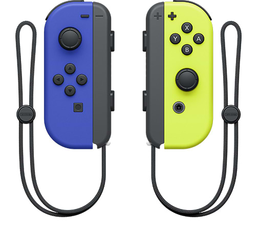 Фото - Уценка - Геймпад Nintendo Switch Joy-Con (Blue/ Neon Yellow), пара