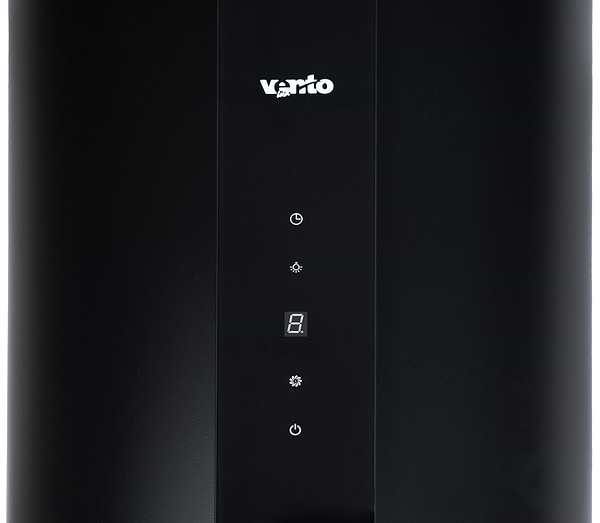 Фото - Витяжка декоративна Ventolux CILINDRO 35 BK (1200) TRC MM