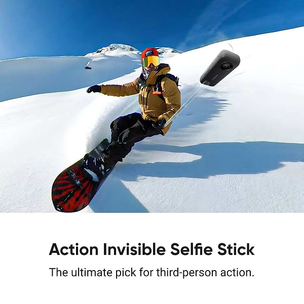 Фото - Монопод для экшн-камеры Insta360 Action Invisible Selfie Stick (CINSAAVV)