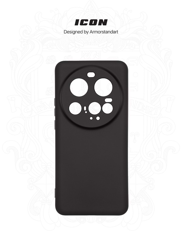 Фото - Чохол для смартфону Armorstandart ICON for Xiaomi 15 Ultra Camera cover Black (ARM82330)